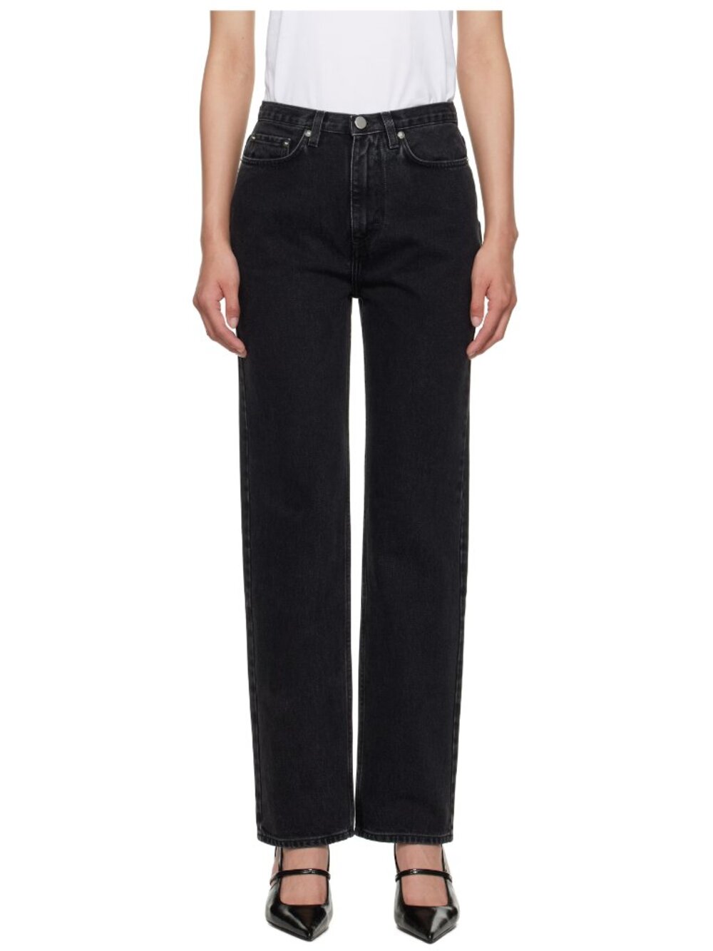 Loulou Studio (Loulou de Saison) Gray Jude Jeans Size 26
